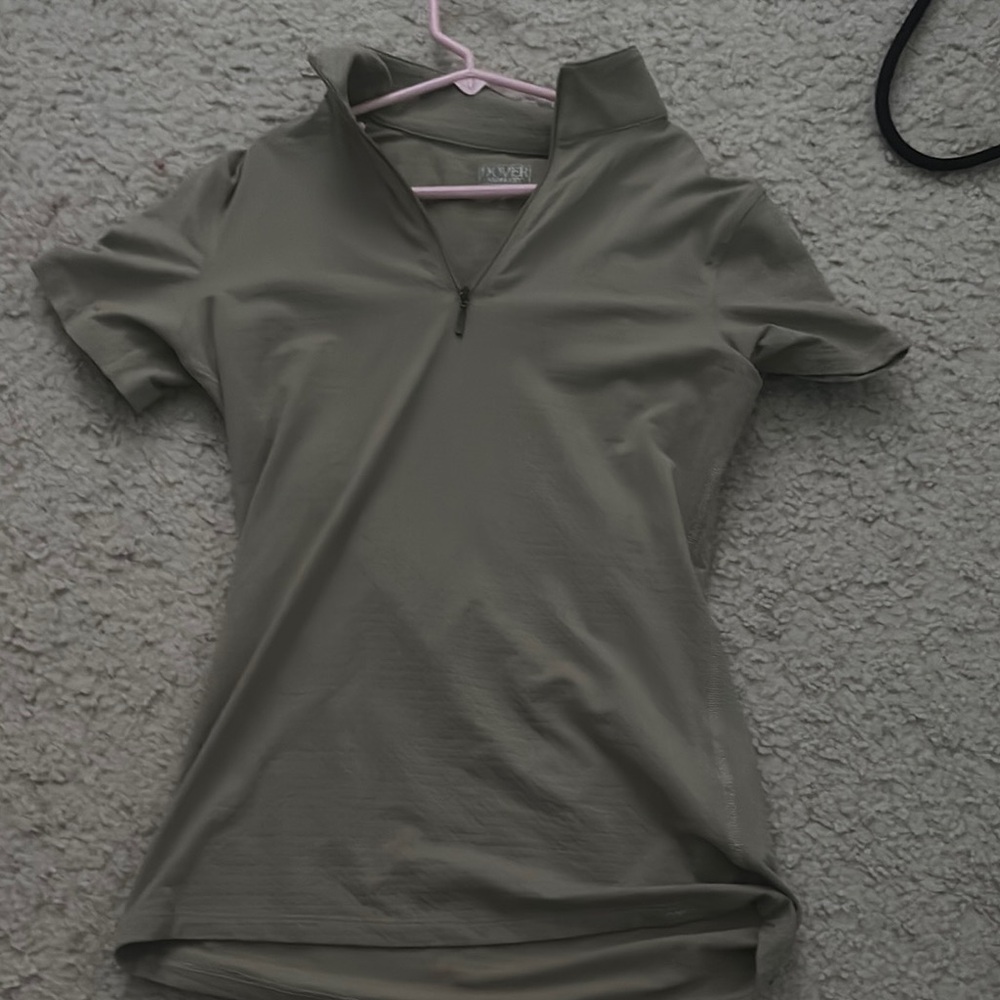 Women's Olive Short Sleeve Top